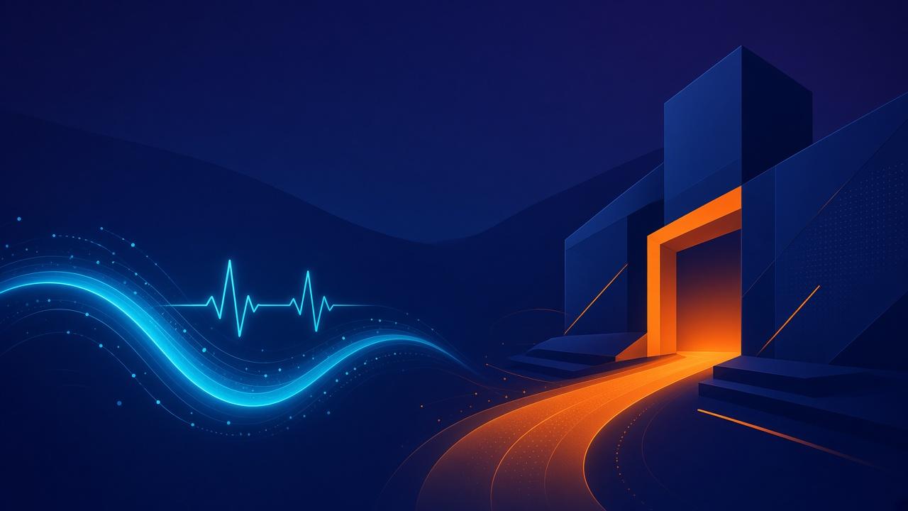 Branded cover graphic comparing on-site and remote support paths